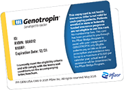 Genotropin® (somatropin) for Injection copay card 